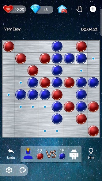 Reversi gameplay screenshot 3