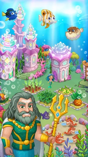 Aquarium Farm: Underwater City of the Mermaid Princess