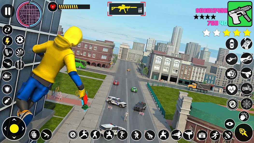 Rope Hero War Games