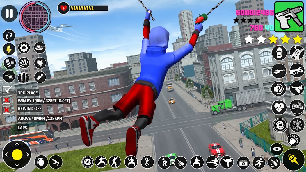 Rope Hero War Games screenshot 2