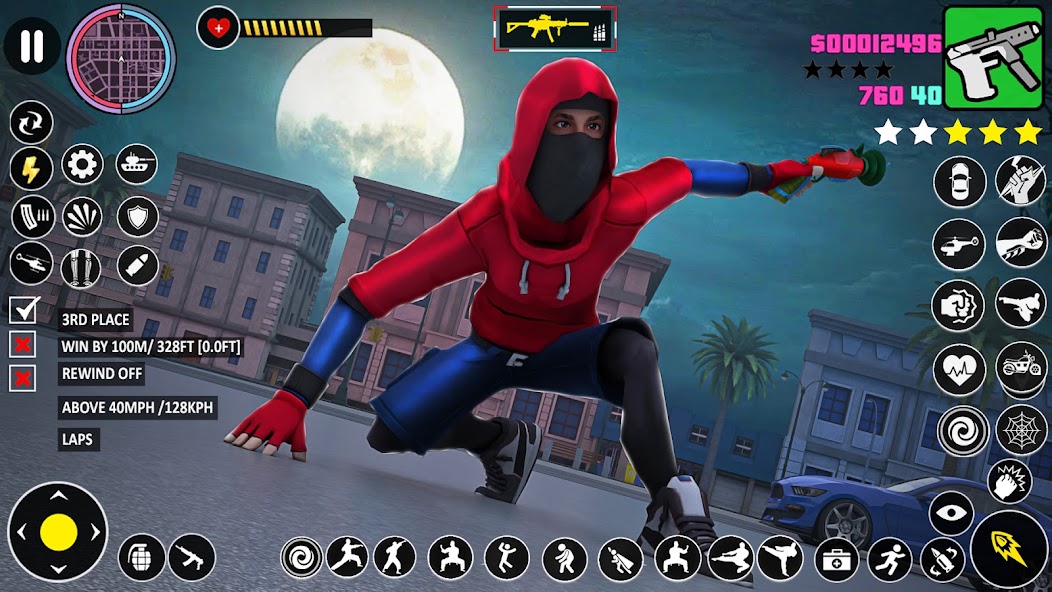 Rope Hero War Games screenshot 4