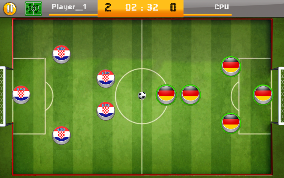 Button Soccer screenshot 2