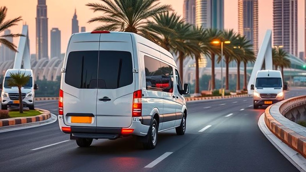 Dubai Van Driving Games