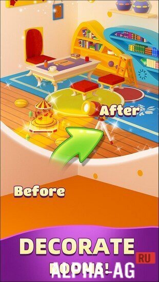 Home Design Puzzle Match 3 screenshot 2