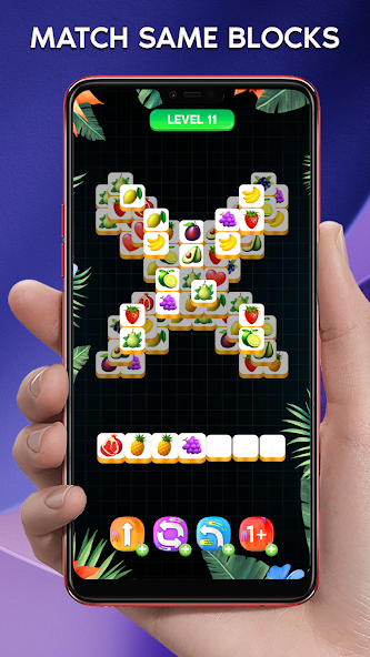 Fruits Match Me 3D Tile Master screenshot 3