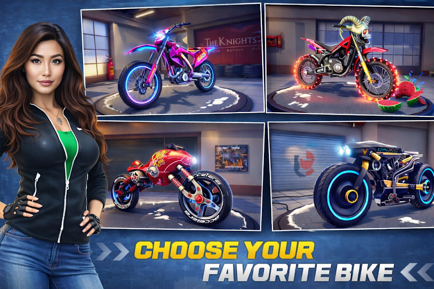 Thrilling Moto Stunts Guru screenshot 1