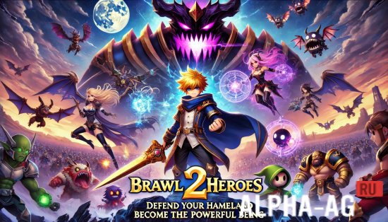 Взломанная Brawl Heroes 2 screenshot 1