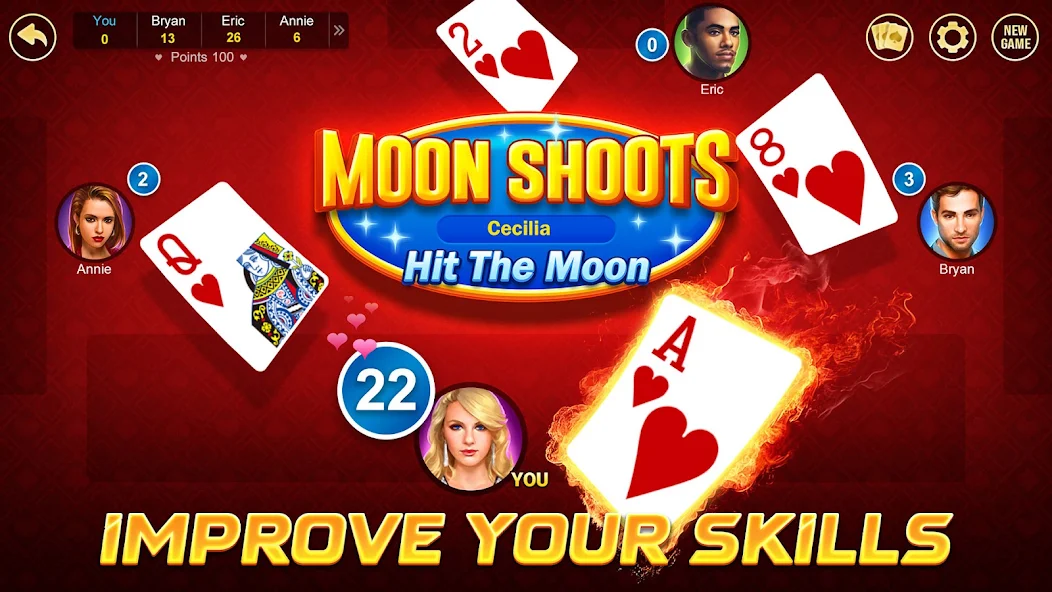 Hearts screenshot 2