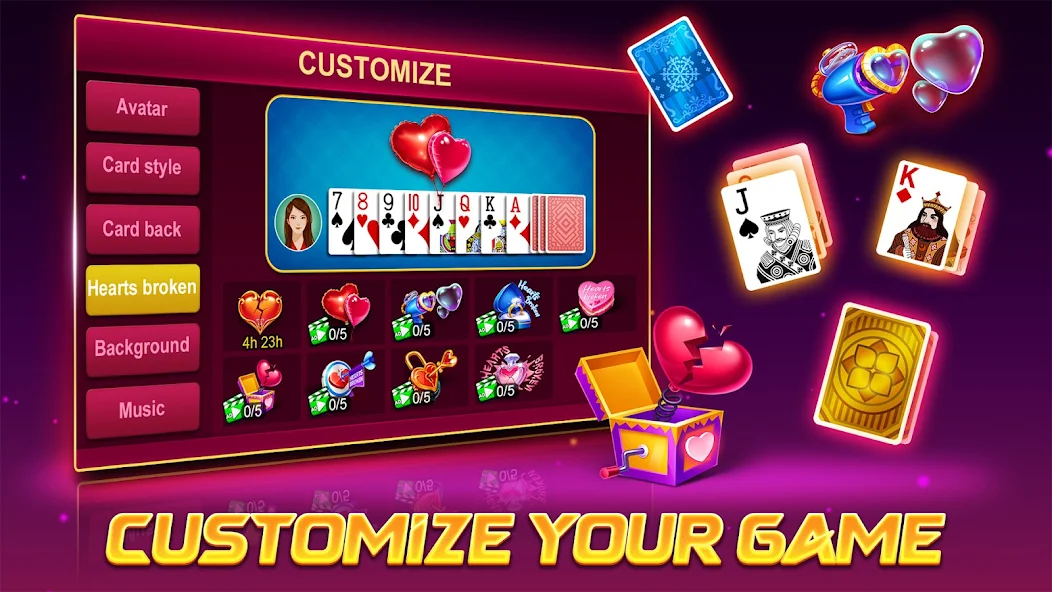 Hearts screenshot 5