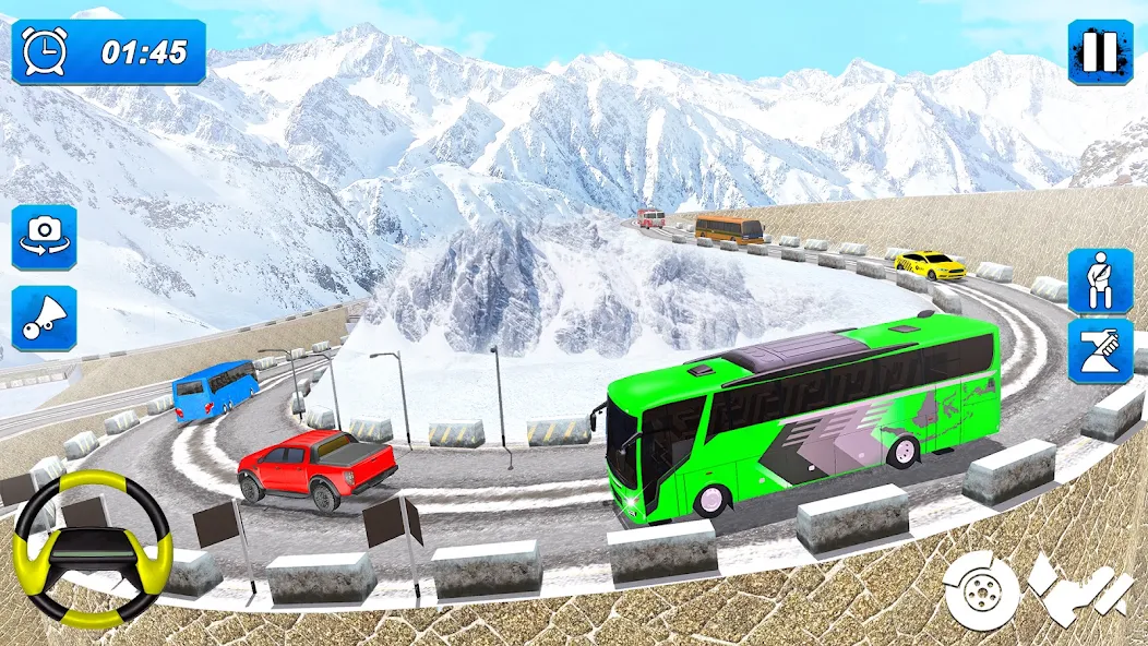 Snow Bus Simulator screenshot 3