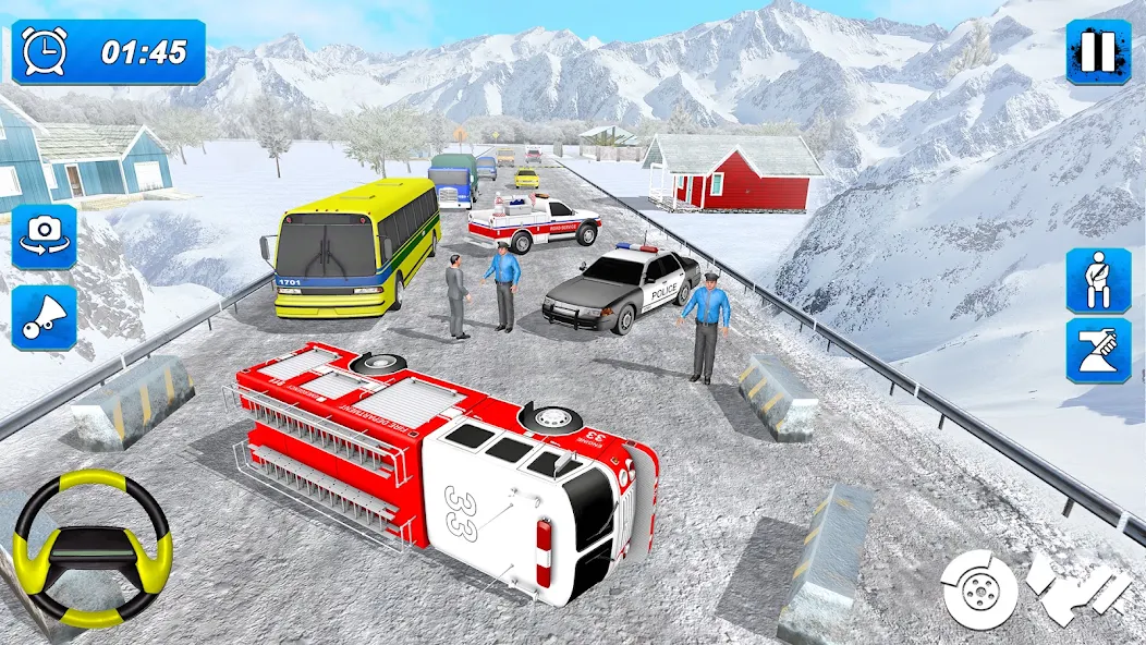 Snow Bus Simulator screenshot 4