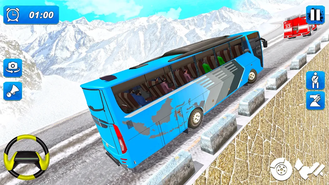 Snow Bus Simulator screenshot 5