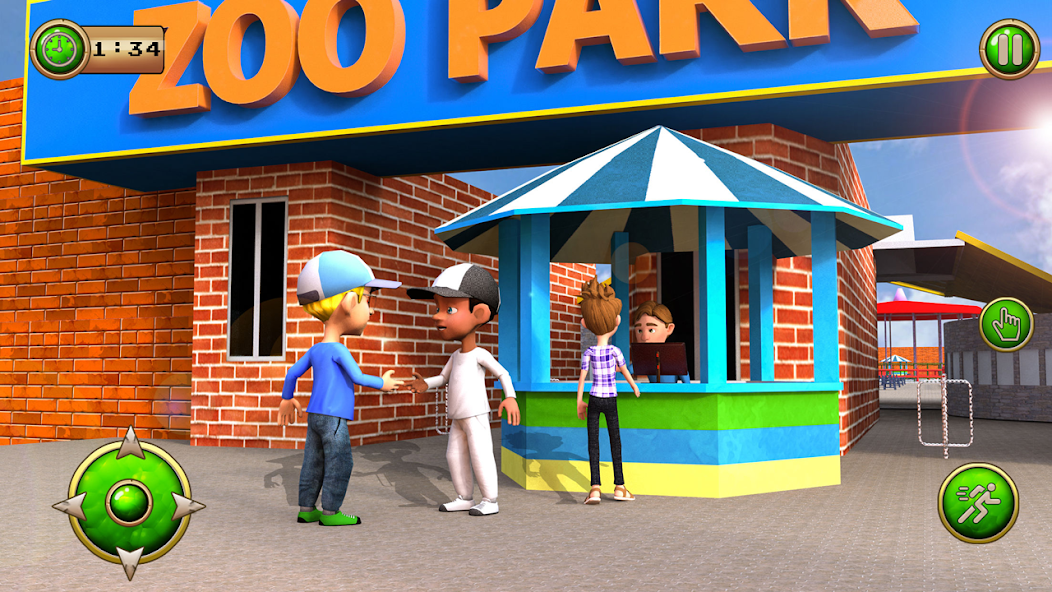 Wild Animal Virtual Zoo Park