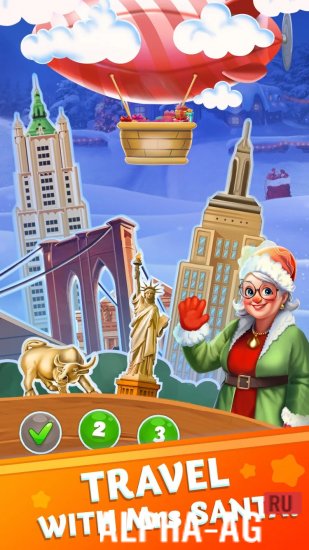 Christmas Adventure 3: Match-3 screenshot 4