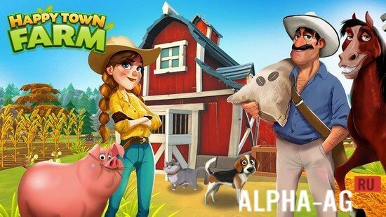 Happy Town Farm: Farming Games