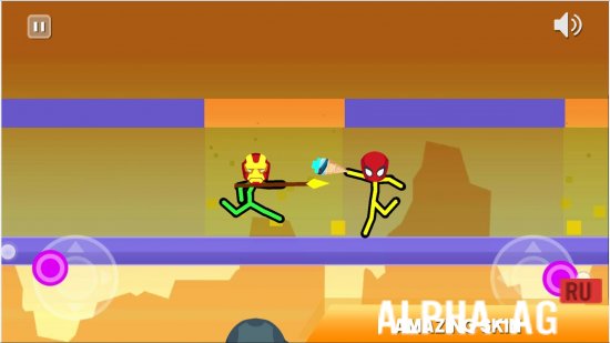 Supreme Stickman Warriors screenshot 2