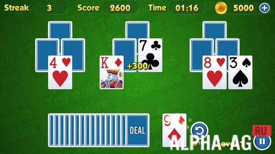 TriPeaks Solitaire Challenge screenshot 3