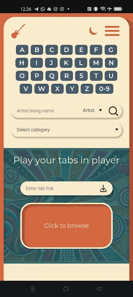 GProTab screenshot 1
