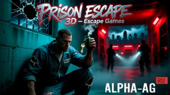 Взломанная Prison Escape 3d- Escape games screenshot 1