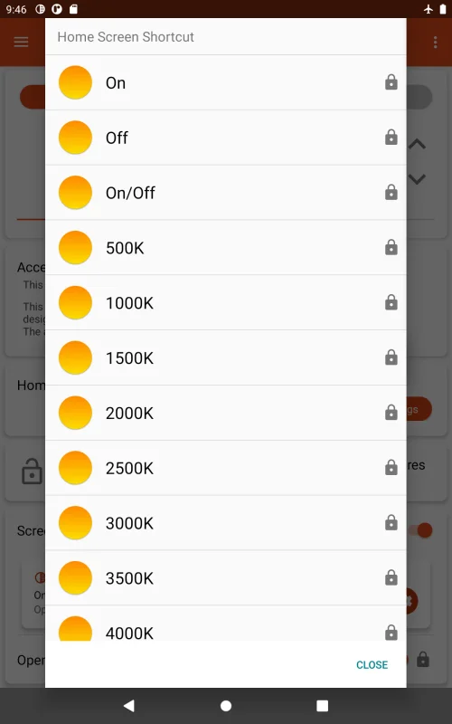 Color Temperature setting Lite screenshot 4