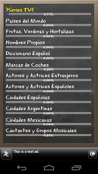Hangman (Spanish) screenshot 4