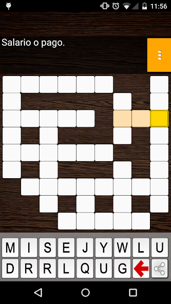 CrossWords (Spanish) screenshot 3