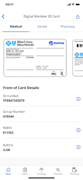 BCBSNM screenshot 2