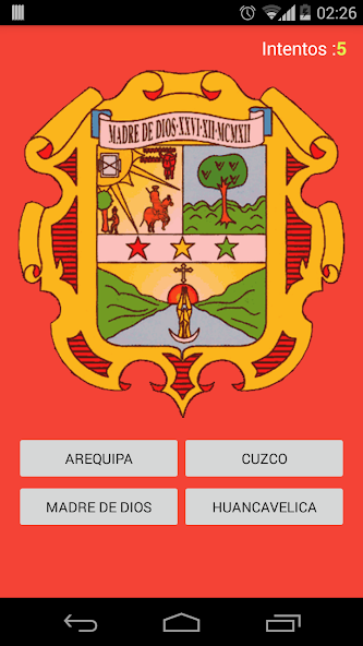 Departamentos del Perú screenshot 2