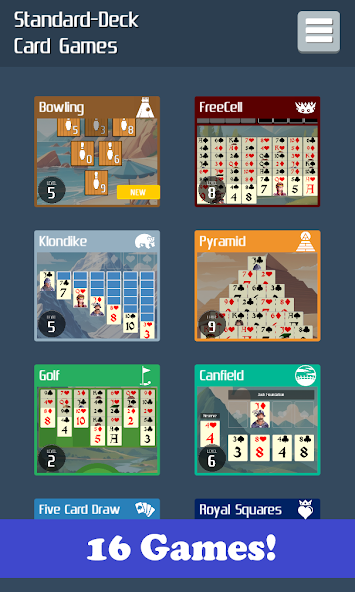 Standard-Deck Card Games screenshot 1