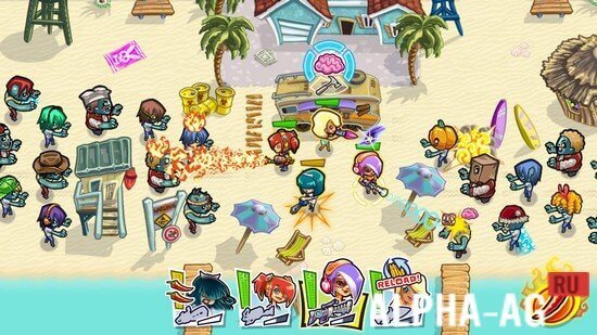 Взломанная Guns'n'Glory Zombies screenshot 2