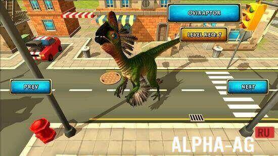 Взломанный Dinosaur Simulator: Dino World screenshot 4