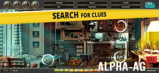 Взломанный Crime Scene Hidden Object screenshot 3