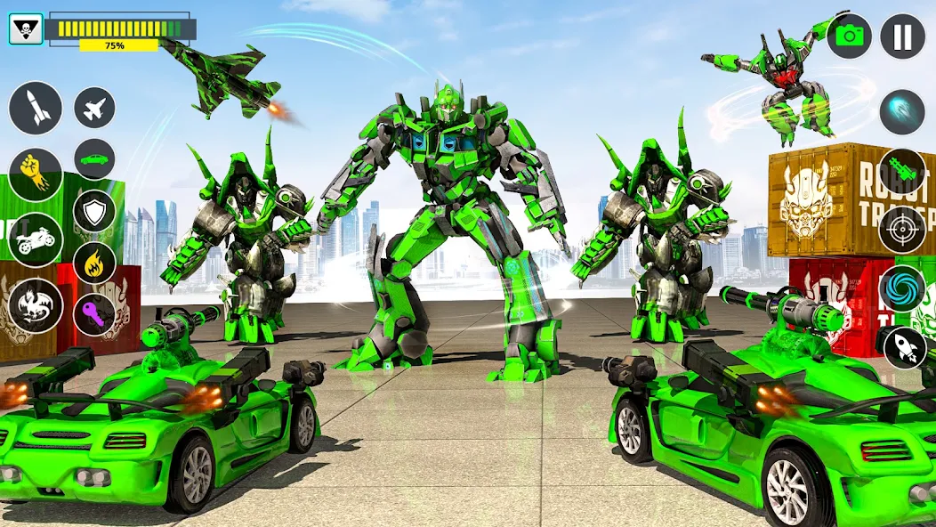 Robot Transform Car Robot Game