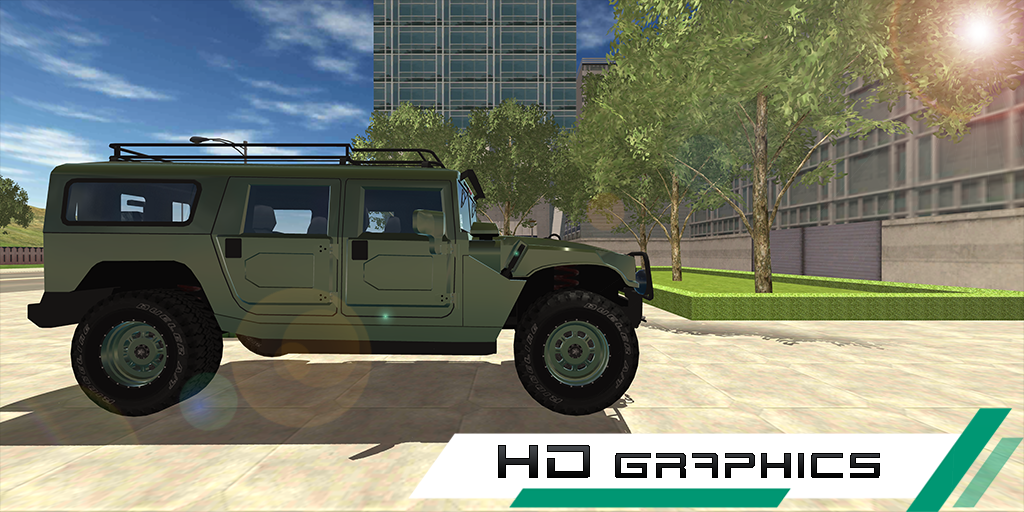 Hummer Drift Simulator screenshot 2
