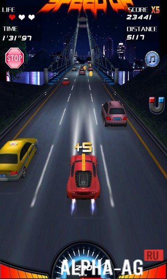 Взломанный Speed Night : Real Racing screenshot 3