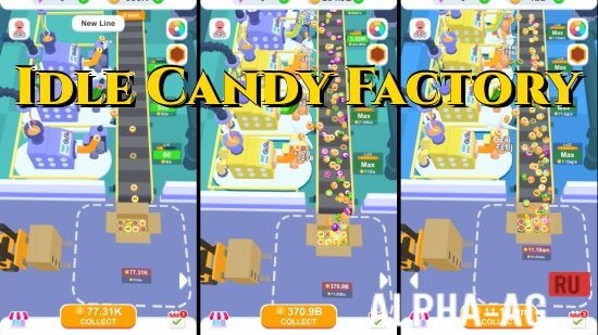 Idle Candy Factory