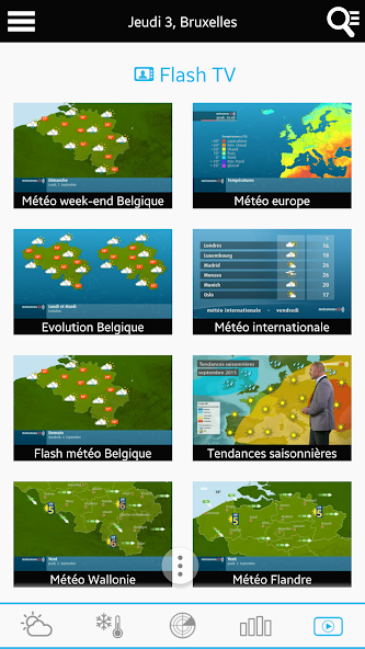 Weather Belgium screenshot 2