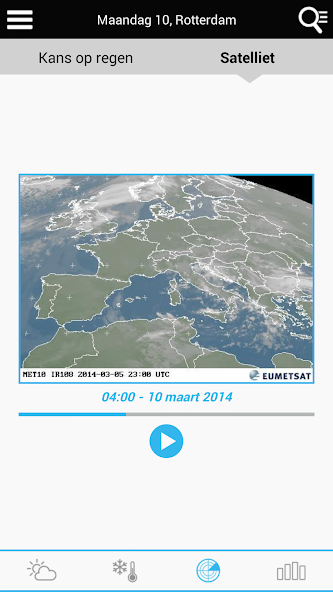 Weather Netherlands screenshot 3