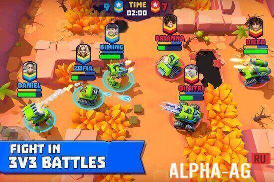 Взломанный Tanks A Lot screenshot 2