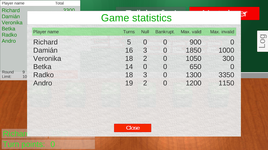 Space Dice Farkle screenshot 3