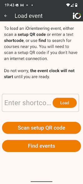 iOrienteering screenshot 3