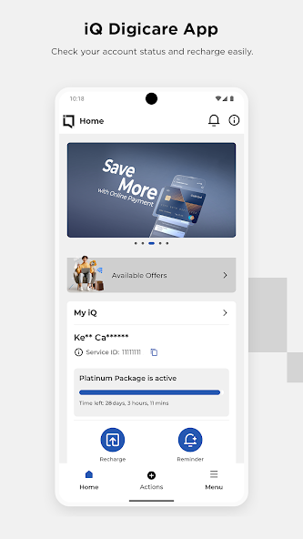 iQ Digicare screenshot 1