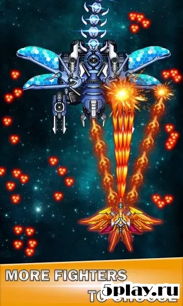 Galaxy sky shooting