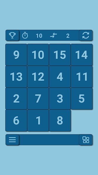 15-puzzle screenshot 1