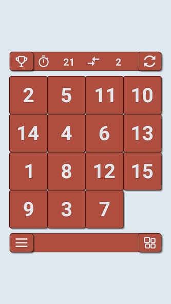 15-puzzle screenshot 4