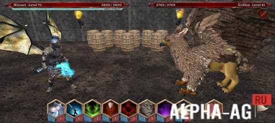 Alakrean: Fallen Sky RPG screenshot 2