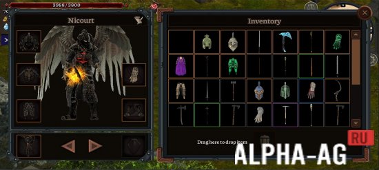 Alakrean: Fallen Sky RPG screenshot 4