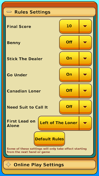 Euchre screenshot 5