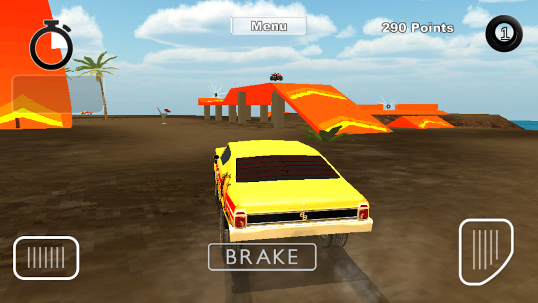 Fast Cars and Furious Stunt Race screenshot 2