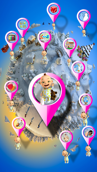 Talking Baby Babsy Winter Fun screenshot 5